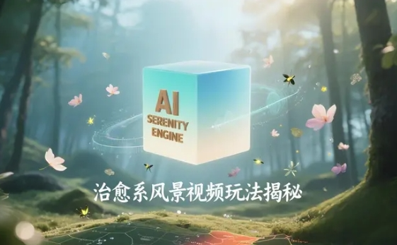 DeepSeek+即梦AI，轻松制作治愈系风景视频，快速开通视频号分成【57MB】-资源社